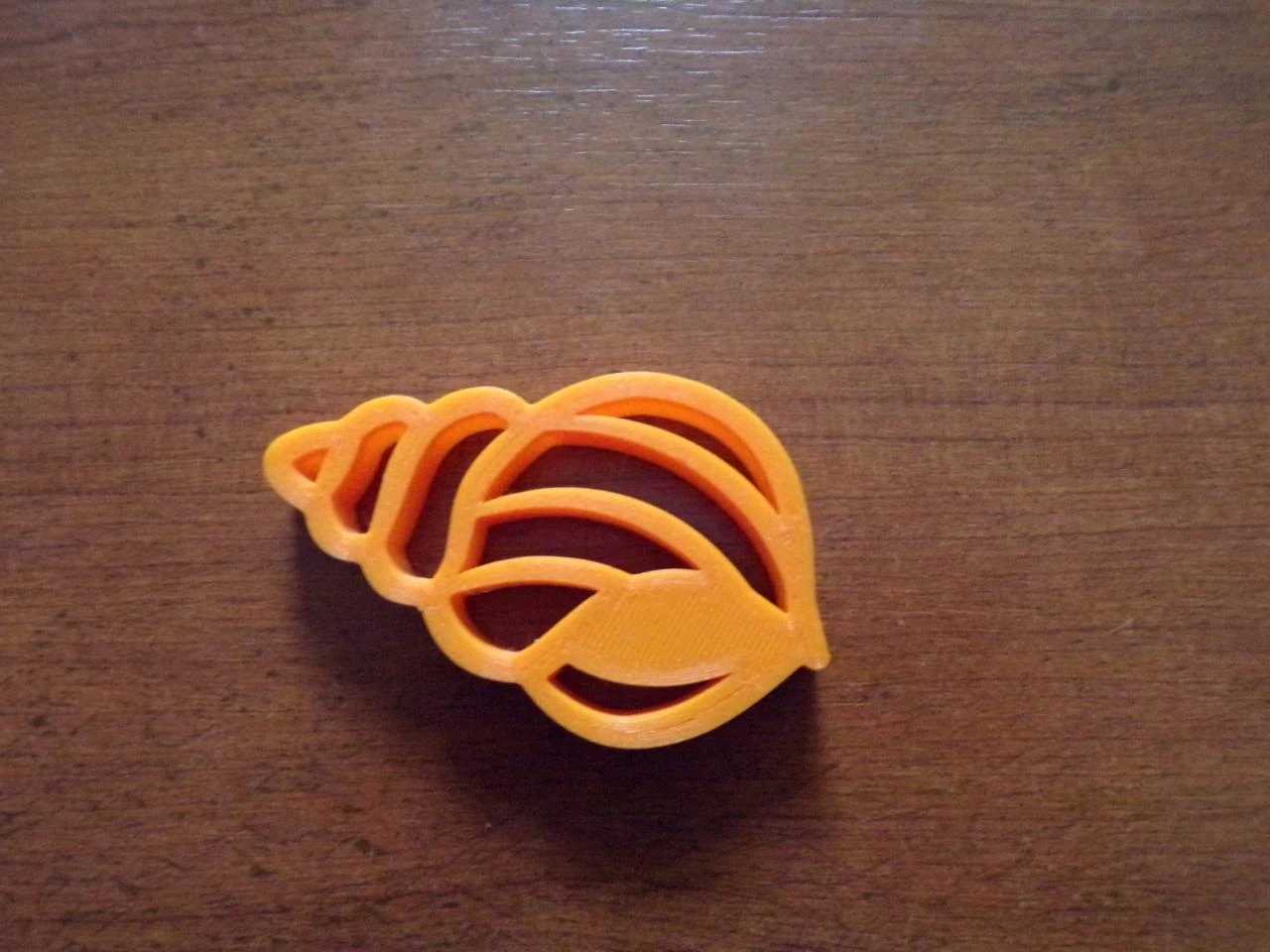 emporte peça concha impressa 3D PLA cerca de 8 x 5 x 1 cm – photo 2